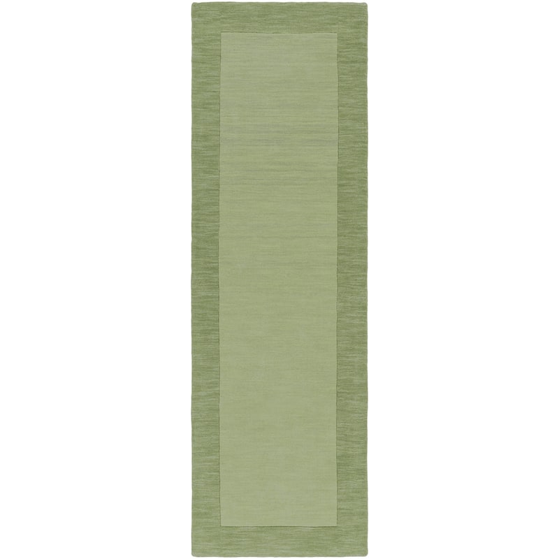 Livabliss Mystique Casual Area Rug - 2'6" x 8' Runner - Aloe