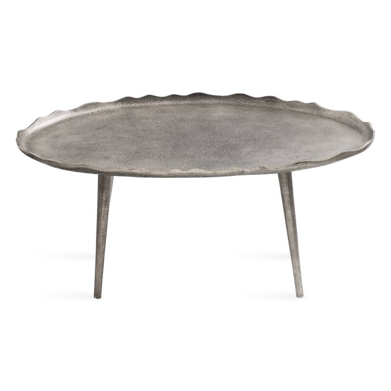 Kate and Laurel Alessia Oval Coffee Table