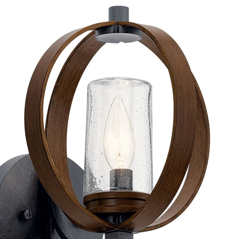Kichler 59065 Grand Bank 10" Tall Outdoor Wall Sconce