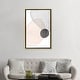 preview thumbnail 9 of 10, iCanvas "Shifting Spheres IV" by Grace Popp Framed
