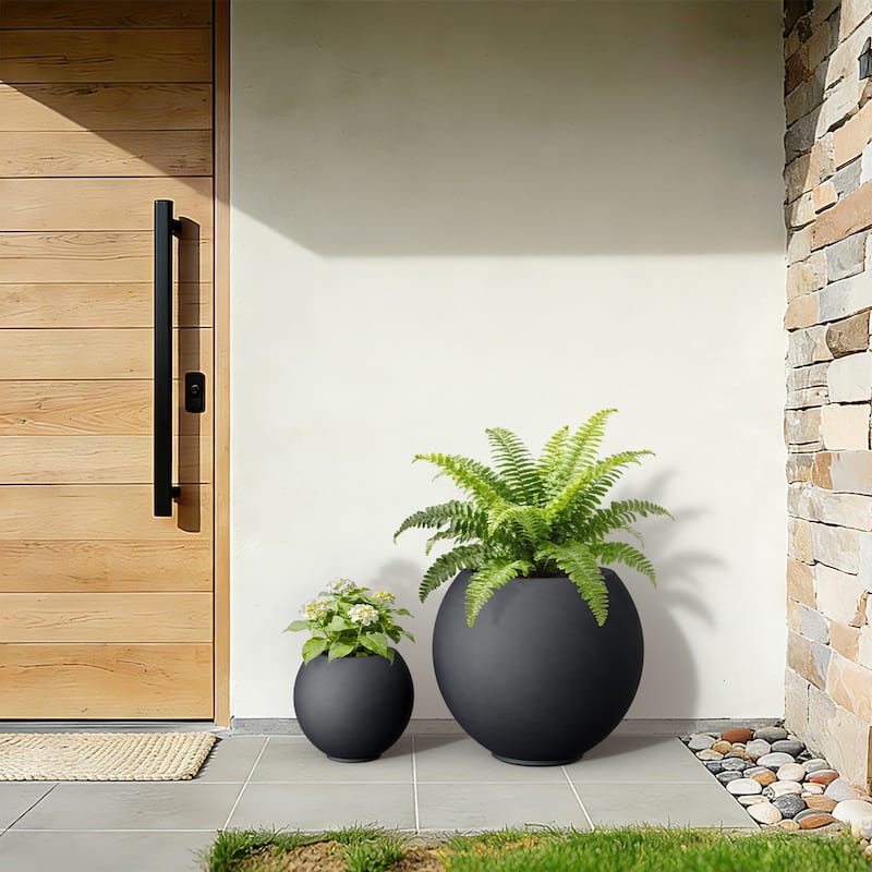 Concrete Round Planter / Pot Indoor & Outdoor