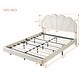 preview thumbnail 19 of 31, Velvet Smart LED Bed Frame