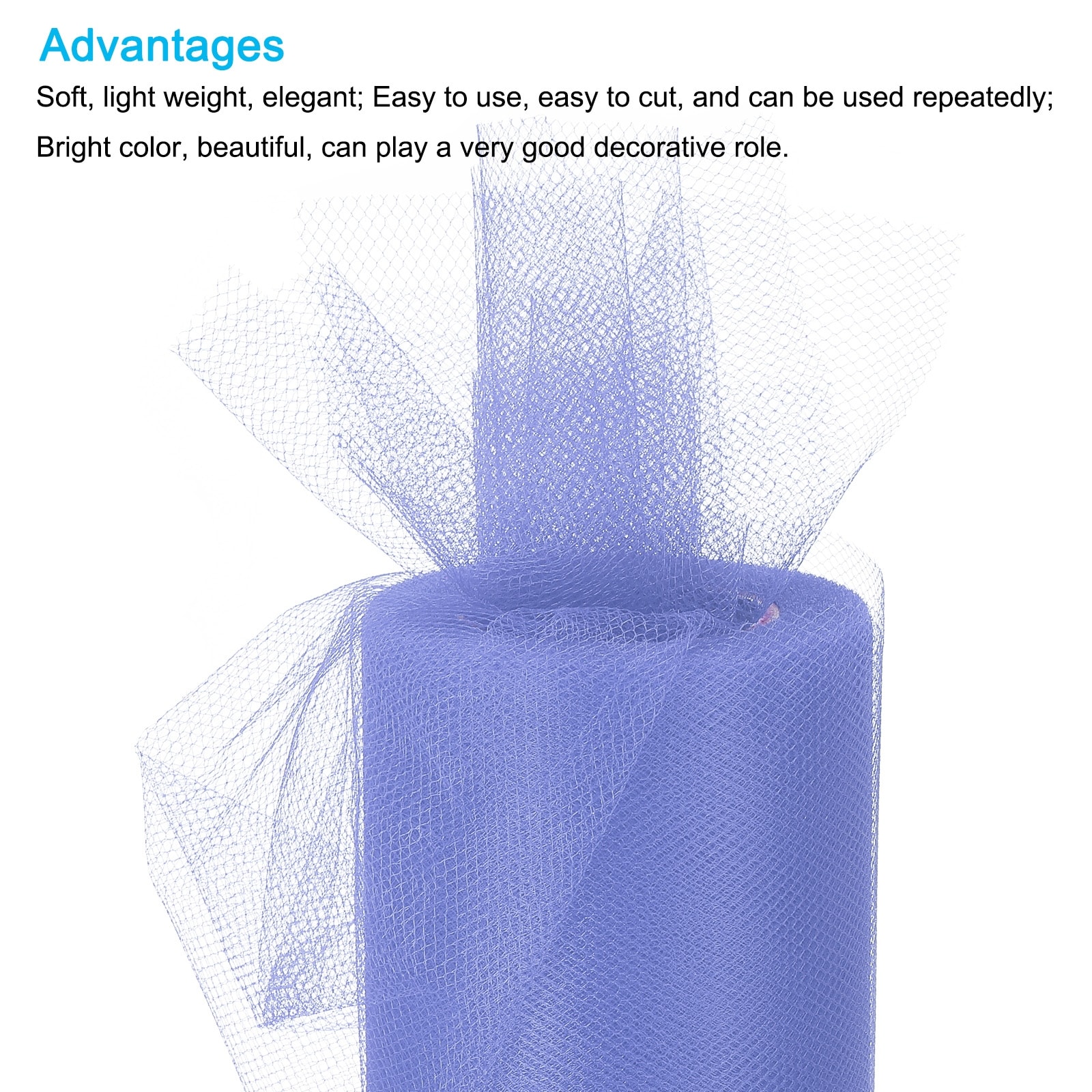 Tulle Ribbon Roll Netting Fabric Spools for Christmas Wrapping Wedding DIY  Crafts - Bed Bath & Beyond - 37241397