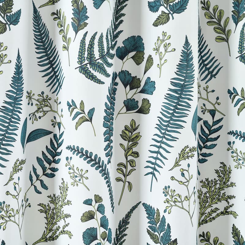 Lush Decor Devonia Allover Shower Curtain