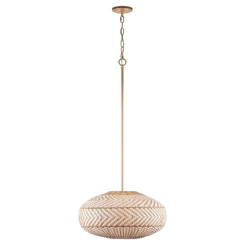 Zanzibar 4 Light Soft Gold Pendant