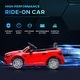 preview thumbnail 4 of 11, Kids 12V Mercedes SLC 300 Electric Car with Remote Control, Music, and Shock Absorbers, Safe and Engaging Fun for Ages 3-6