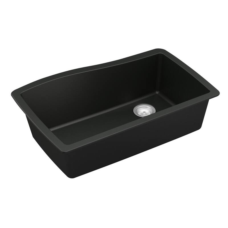 Karran Undermount Quartz Single Bowl Kitchen Sink