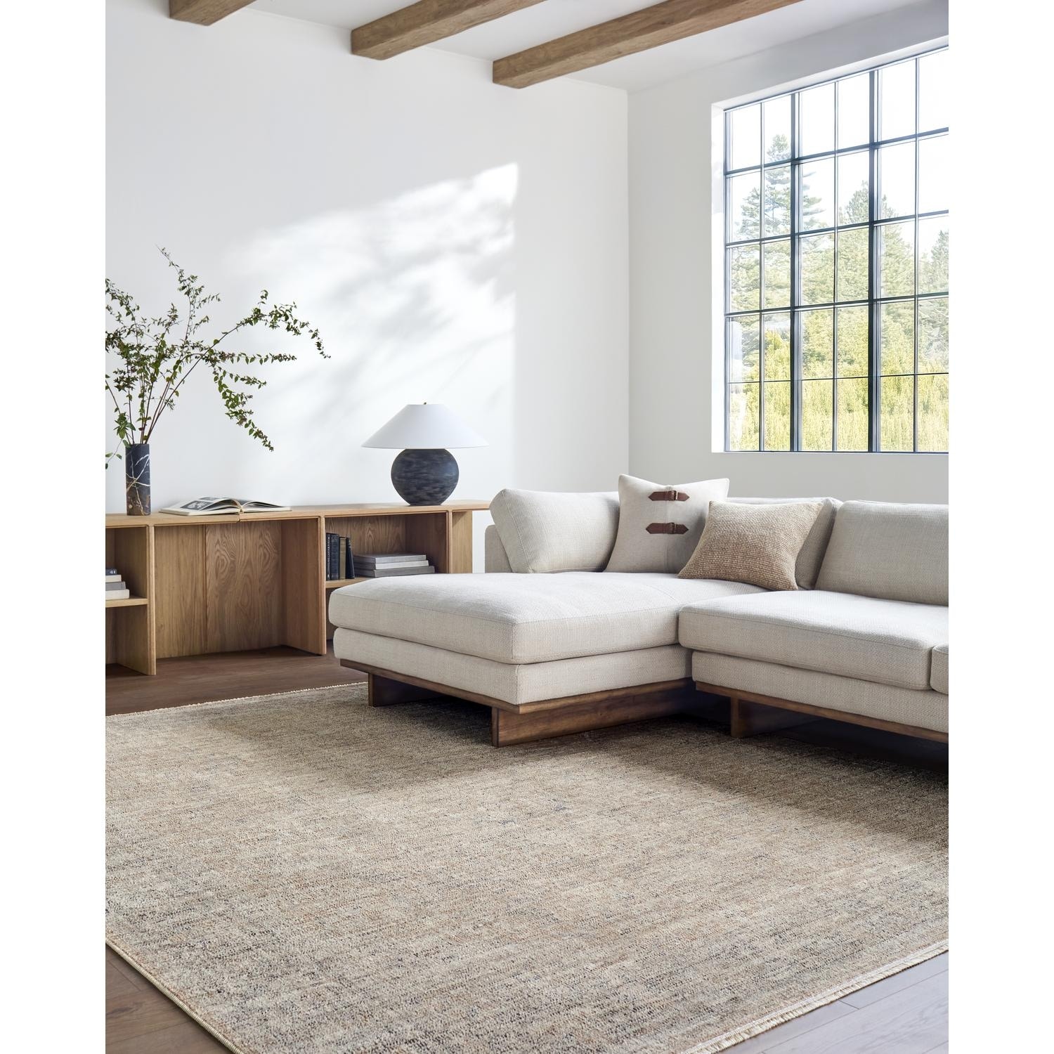 Galey Alix x Livabliss Maria Elena III Vintage Medallion Area Rug.