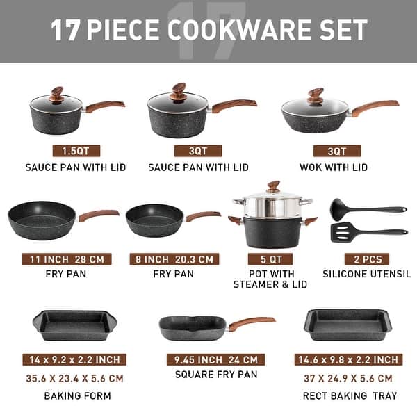11 in. x 1.5 in. Silicone Bakeware Set in Red (18-Piece) 11 in. x 1.5 in. Silicone Bakeware Set in Red (18-Piece)