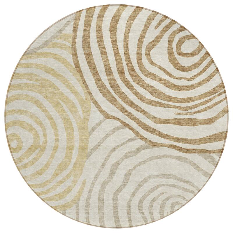 Machine Washable Indoor/ Outdoor Chantille Contemporary Dimensions Rug