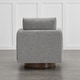 preview thumbnail 26 of 67, Spruce & Spring Rebecca Swivel Accent Chair Armchair with Back Cushion