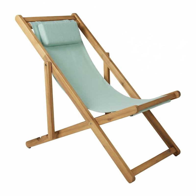 Adjustable Sling Chair Set with Sunbrella Fabric - Canvas Spa