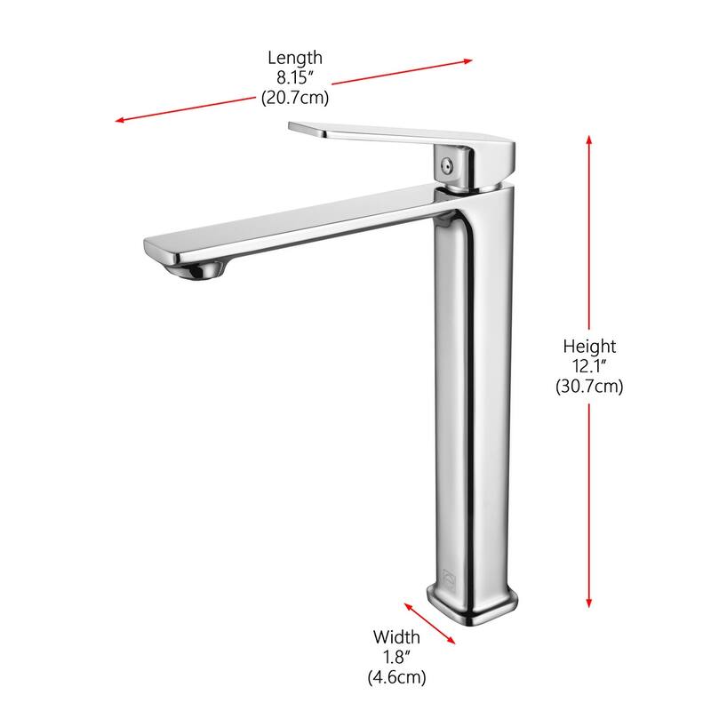 Indigo Home Single Hole Single Handle Bathroom Faucet