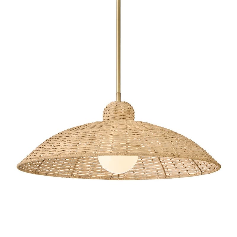 Lark 84337 Pismo 24" Wide Pendant - Lacquered Brass