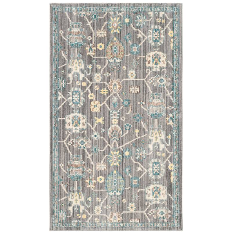 SAFAVIEH Valencia Raushan Distressed Vintage Boho Oriental Polyester Rug