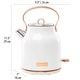 preview thumbnail 47 of 55, Haden Heritage 1.7 Liter Stainless Steel Electric Tea Kettle