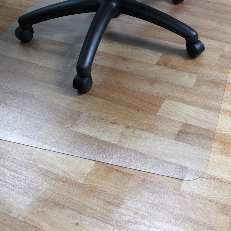 Valuemat® Vinyl Rectangular Chair Mat for Hard Floor - 47" x 60"