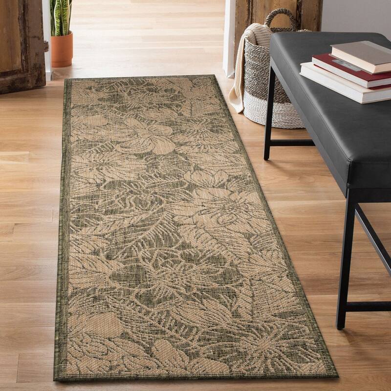 Liora Manne Carmel Botanical Indoor/Outdoor Rug