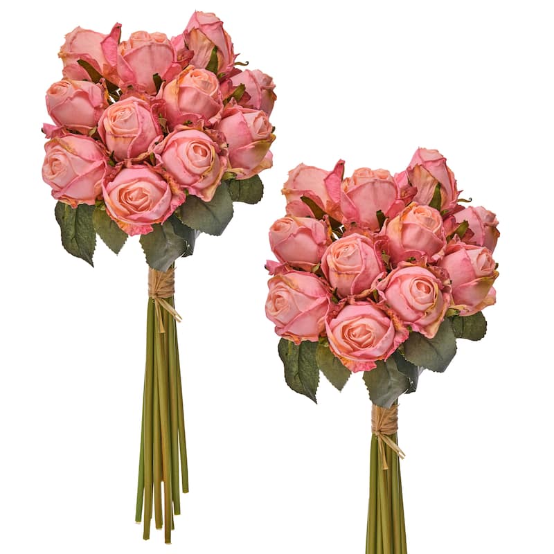 10" Freeze-Dry Rose Bunch of 12