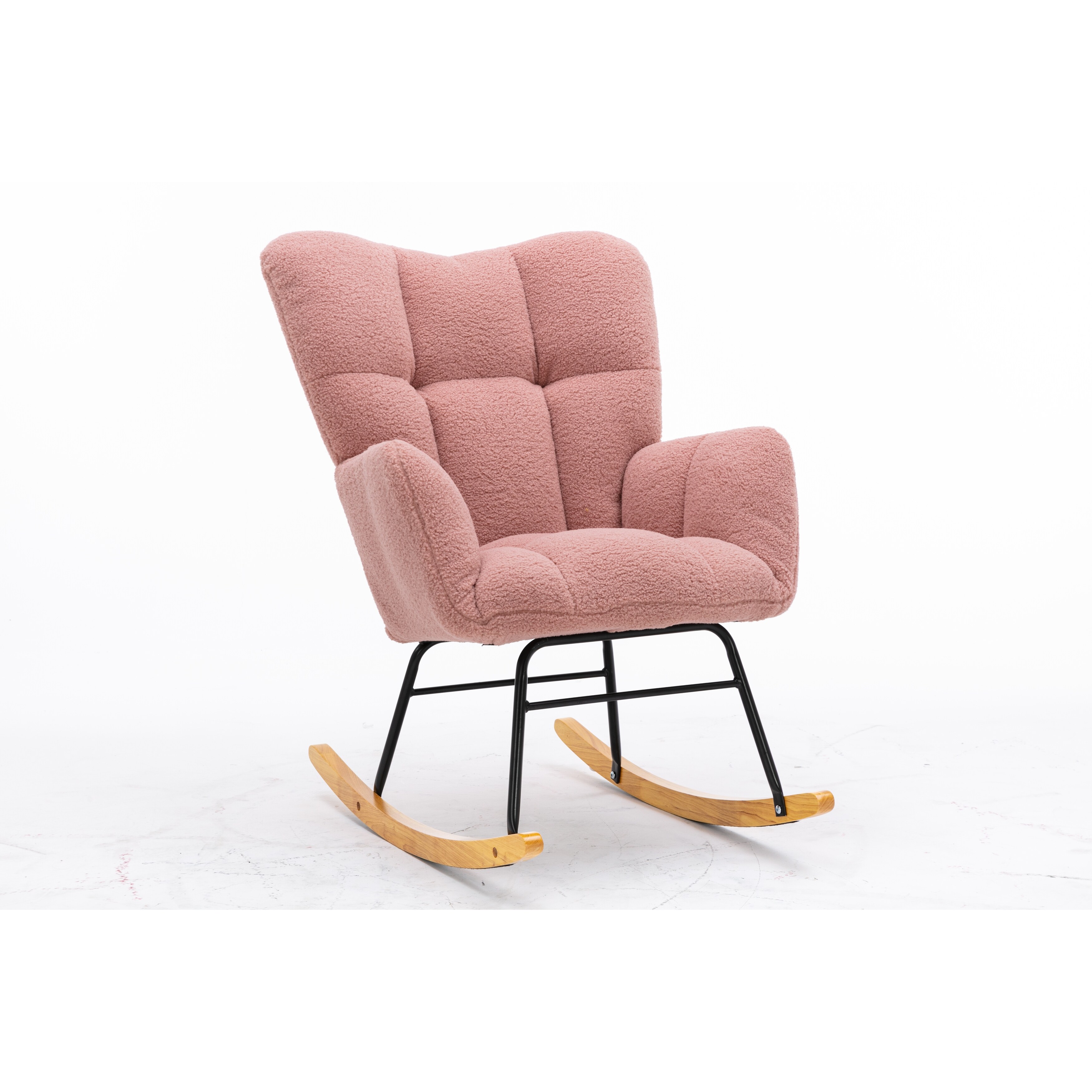 Pink padded cheap chair