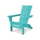 preview thumbnail 19 of 17, POLYWOOD Quattro Folding Adirondack Aruba