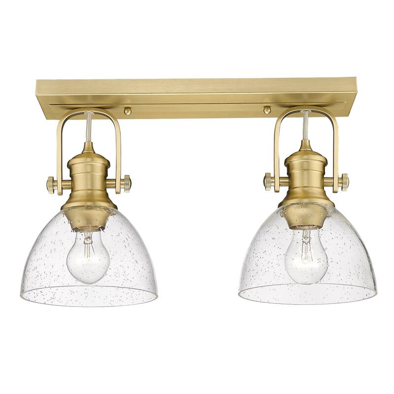 Golden Lighting Hines 2 Light 17-7/8" Wide Bathroom Vanity Light with