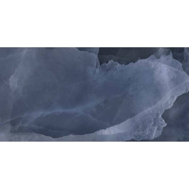 The Tile Life Geo Lust 12x24 Blue Porcelain Floor & Wall Tile