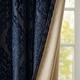 preview thumbnail 66 of 70, SunSmart Mirage Knitted Jacquard Total Blackout Grommet Window Curtain Panel