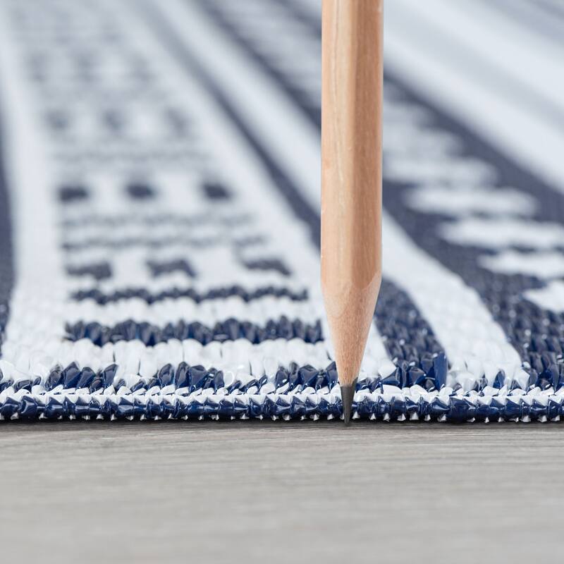 Sundown Beach Stripe Indoor/Outdoor Area Rug