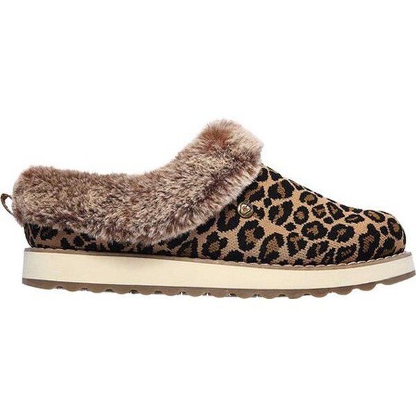 skechers leopard slippers