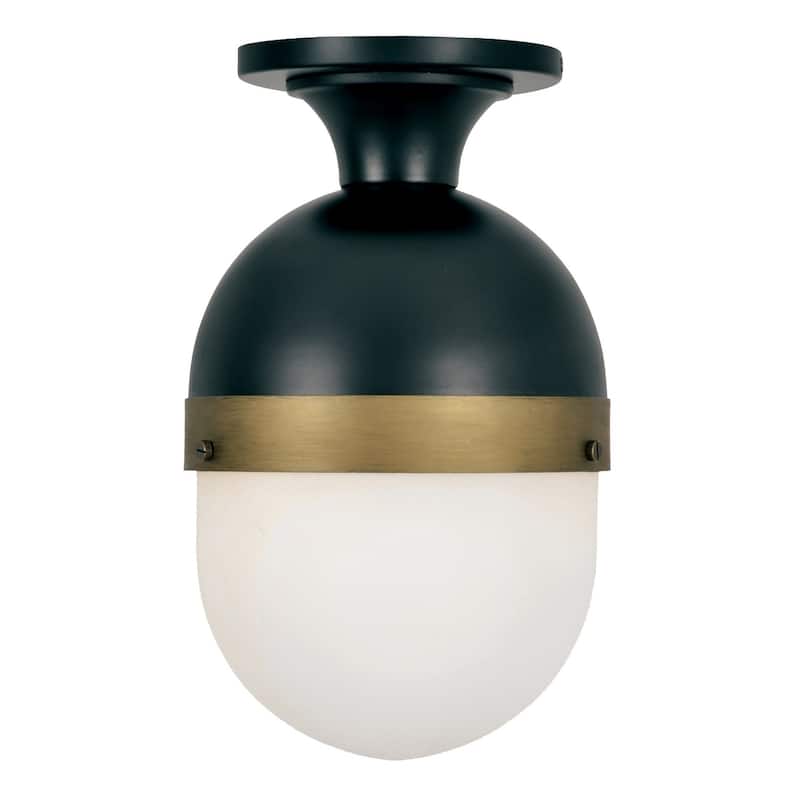 Crystorama Lighting Group Brian Patrick Flynn for Crystorama Capsule - Matte Black / Textured Gold