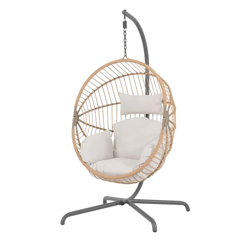 Outdoor Swing Chair Wicker Egg Chair