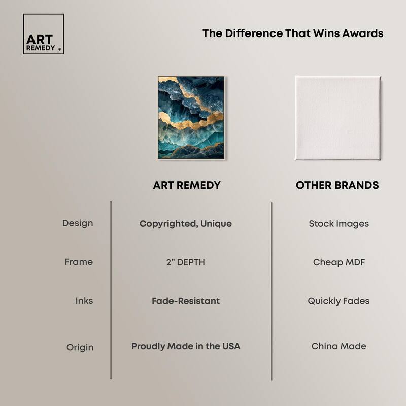 Power Edge II Canvas by Art Remedy
