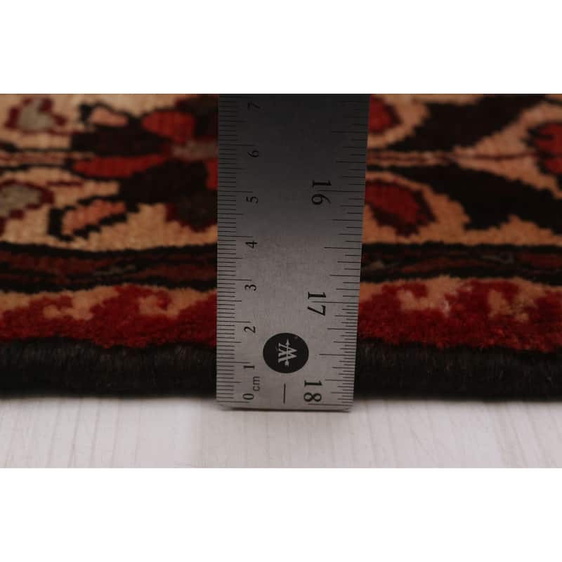 ECARPETGALLERY Hand-knotted Andelz Navy Wool Rug - 3'8 x 10'4