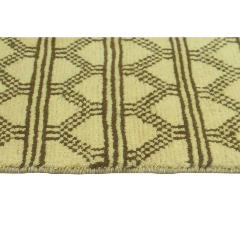 Balochi Cordell Brown/Ivory Rug - 3'3" x 4'9"