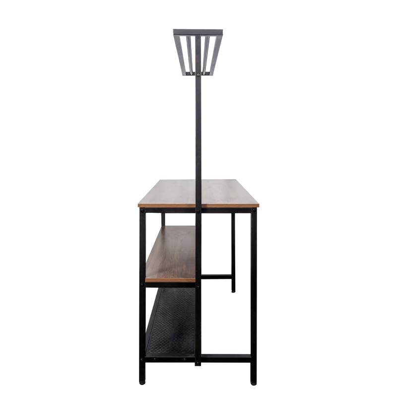 3 Tier Kitchen Island, Microwave Stand Oven Shelf with Storage