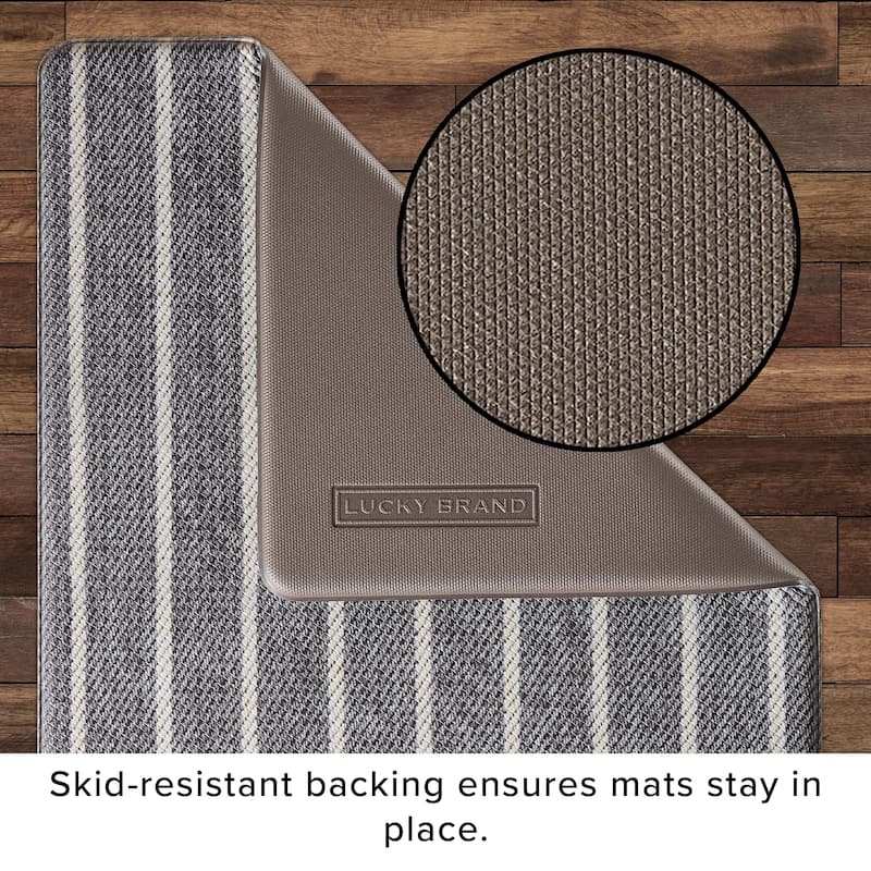 Lucky Brand Anti-Fatigue and Skid-Resistant Wellness Mat