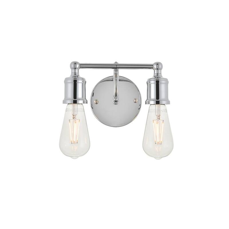 Hazel 2 light Wall Sconce - chrome