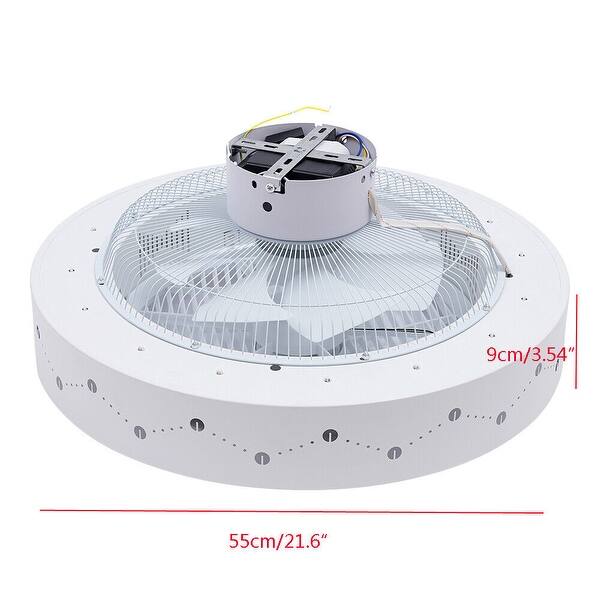 Enclosed Glam Diamond LED Ceiling Fan with Remote - Bed Bath & Beyond ...