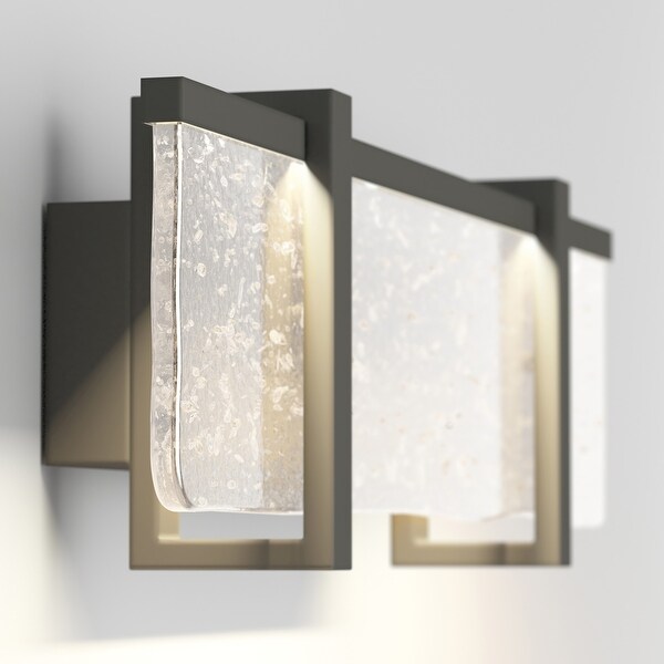 Artika Melted Ice Modern Mid Century Vanity Light Fixture Dark Grey Bed Bath Beyond 37508397
