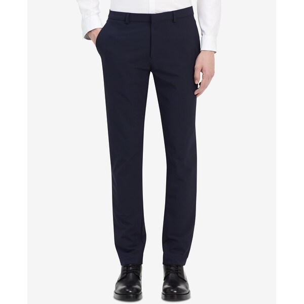 calvin klein slim fit stretch pants