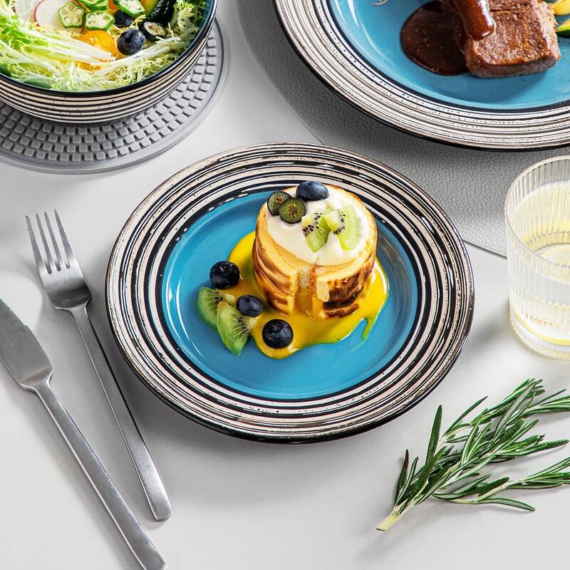 vancasso ARBRE 32-Piece Stoneware Dinnerware Set, Service for 8