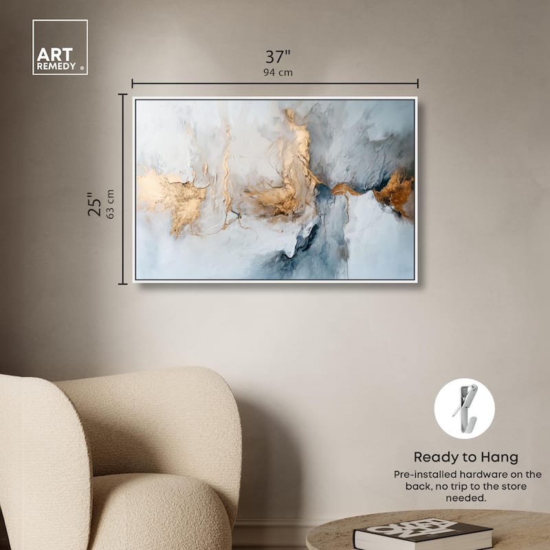 Canvas of Golden Shades Canvas by Art Remedy