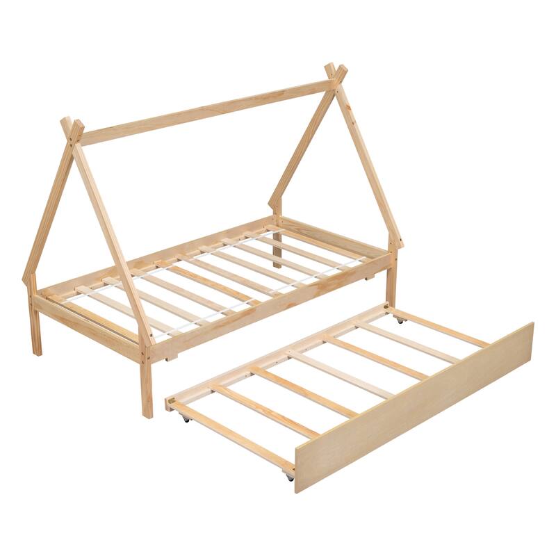 Twin size Tent Floor Bed