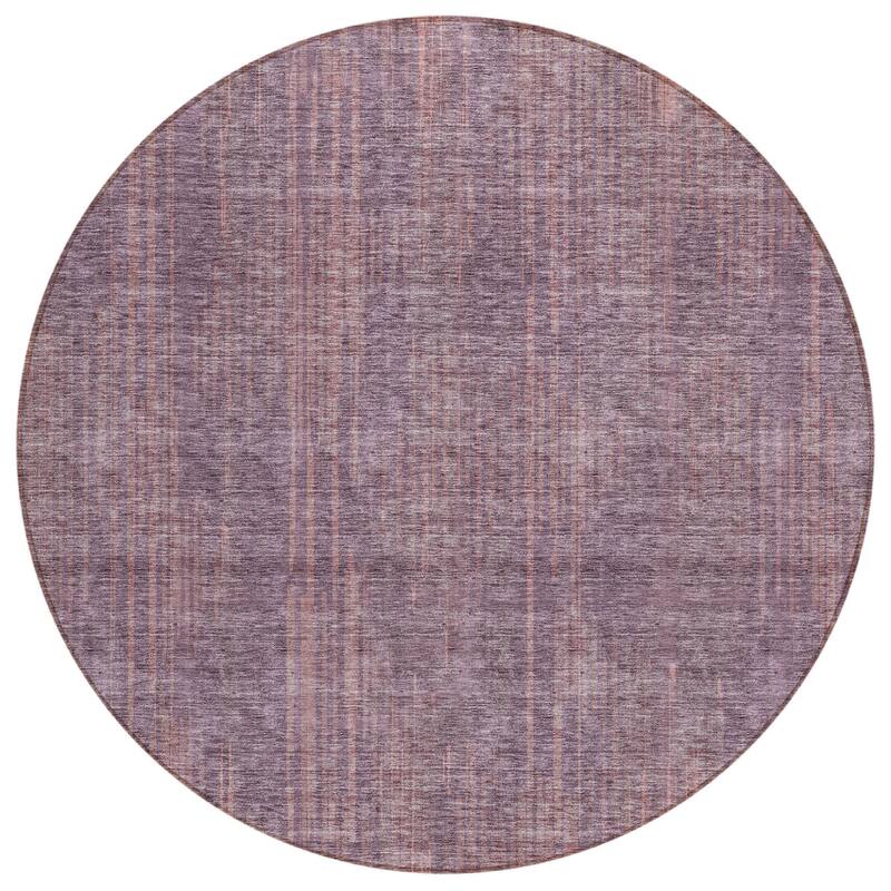 HomeRoots Striped Transitional Rectangle Outdoor Rug