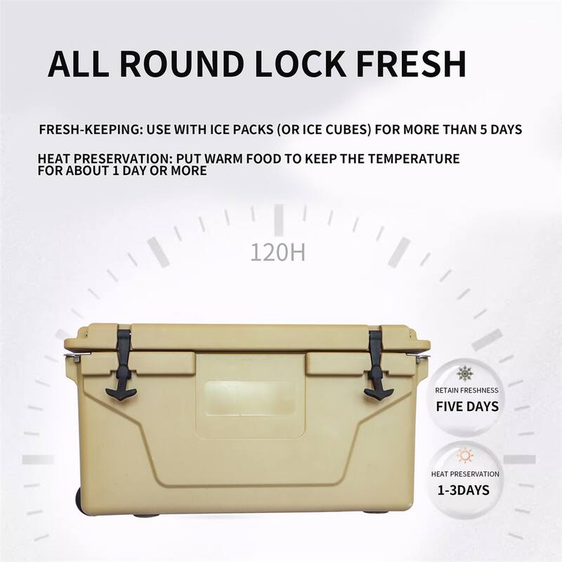 Ice Cooler Box 65QT Outdoor Camping Ice Chest Beer Box