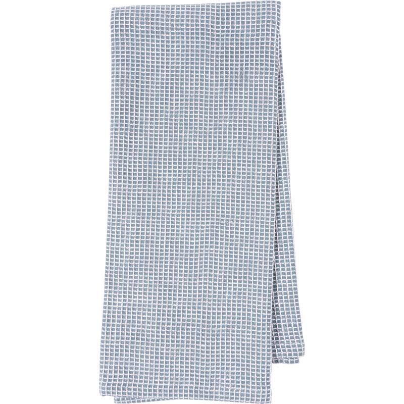 KAF Home Set of 4 Centerband and Waffle Kitchen Towels, 18"x28"