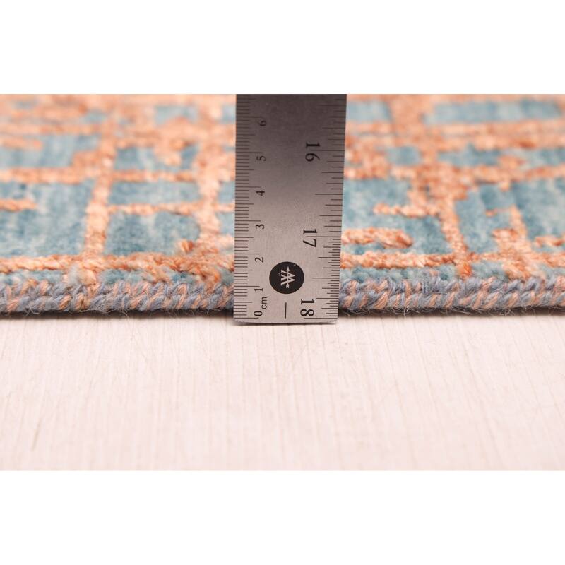 ECARPETGALLERY Hand-knotted Legacy Copper Silk, Wool Rug - 2'7 x 10'0