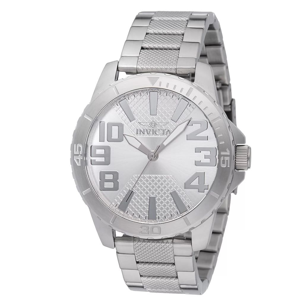 Invicta Men's 48927 Speedway Quartz PC21 Silver Dial Watch