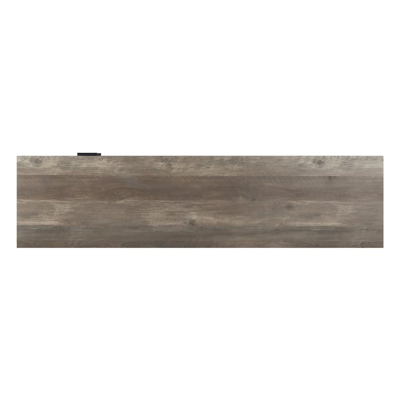 Oak 63" Industrial TV Stand with Drawers & Shelf for TVs Up to 60"